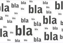 Bla, bla, bla