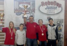 Sjajan uspjeh otočkih robotičara na Robo Cup Junior Zagreb 2017!