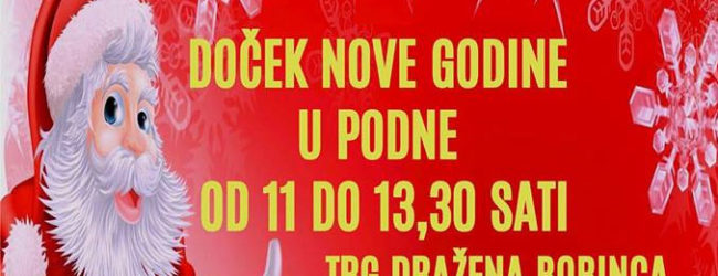 Doček Nove godine u podne