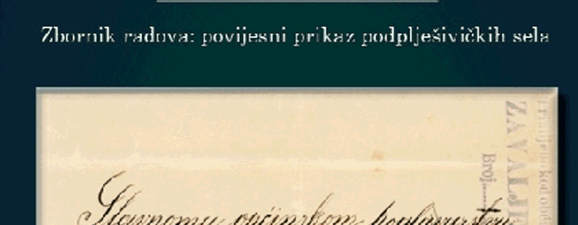 Predstavljanje zbornika  “Podplješivički graničari”