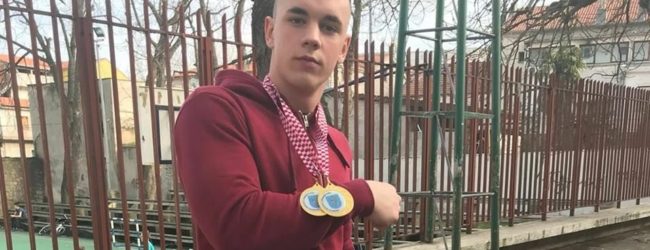 Mario Lončar osvojio zlato na Prvenstvu Hrvatske u obaranju ruke!