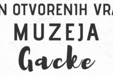 Dan otvorenih vrata Muzeja Gacke 18. svibnja