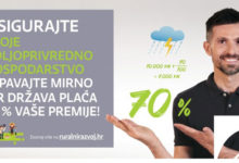 Osigurajte svoje poljoprivredno gospodarstvo uz državnu potporu do 70%
