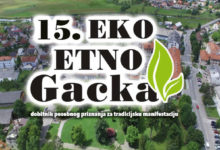 Danas započinje 15-ta Eko-etno Gacka manifestacija