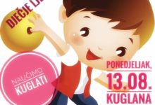 Danas dječja radionica “Naučimo kuglati”