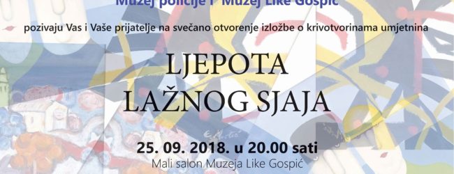Izložba krivotvorenih umjetnina – Ljepota lažnog sjaja