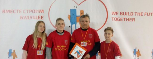 Otočki robotičari ponovno briljirali u Sankt-Peterburgu!