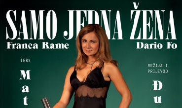 Noć kazališta 2018. / Samo jedna žena
