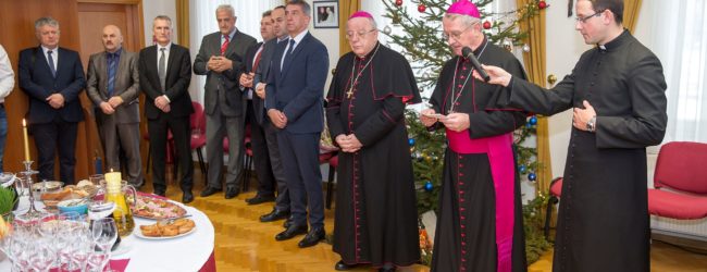 Zamjenik gradonačelnika Janković na svečanom primanju kod biskupa Križića