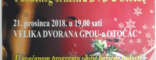 Sutra Božićni koncert DVD-a Otočac