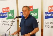 Milan Bandić u petak u Gospiću