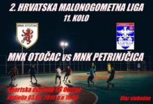 U nedjelju utakmica MNK Otočac – MNK Petrinjčica