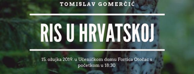 Predavanje “Ris u Hrvatskoj”