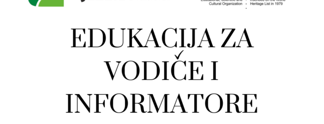 Edukacija za vodiče i informatore u NP Plitvička jezera