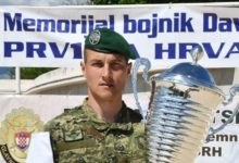 Skupnik Nikola Knežević najspremniji je pripadnik HV-a