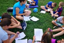 Društvene igre za djecu jučer u gradskom parku u Otočcu