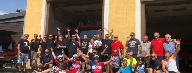 Članovi BK Barkan popratili vatrogasni biciklistički maraton
