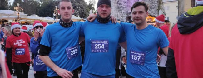 Otočani Ivan, Joško i Zvone uspješni na utrci Zadar Christmas Run 2019.