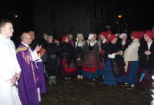 Paljenje treće adventske svijeće