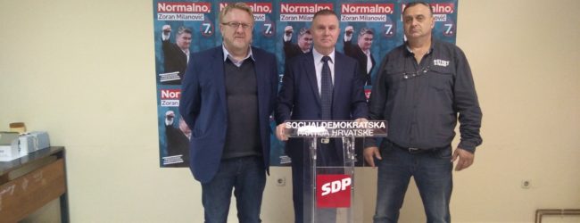 Tiskovna konferencija SDP-a Ličko-senjske županije