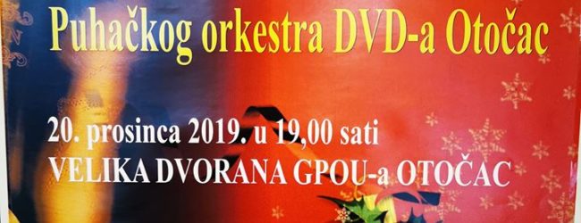 24. Božićno-novogodišnj koncert Puhačkog orkestra DVD-a Otočac