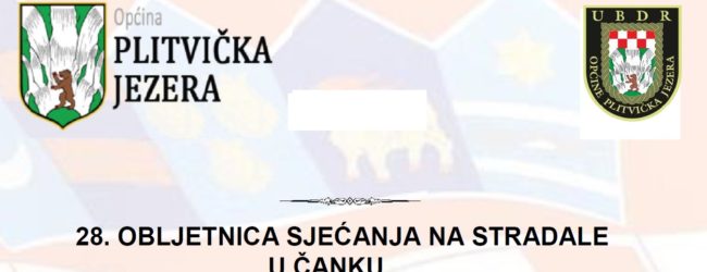 28. obljetnica sjećanja na stradale u Čanku