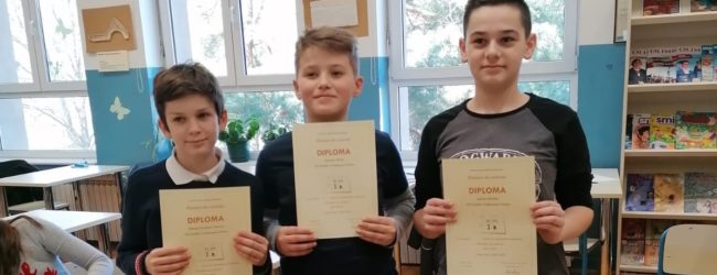 Učenici OŠ Otočac osvojili 1. mjesto na županijskom natjecanju „Čitanjem do zvijezda“