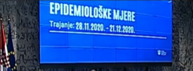 Od sutra nove mjere u Hrvatskoj