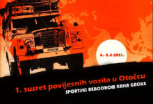 Najava: Prvi susret povijesnih vozila „FERDINAND BUDICKI“ & OTOČAC – Sportski aerodrom „Krila Gacke“ od 6. – 8.8. 2021.