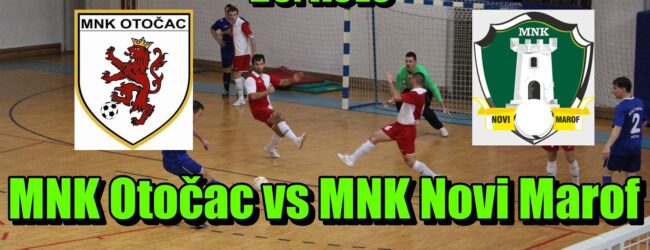 U srijedu MNK Otočac Vs MNK Novi Marof
