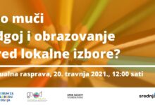Danas online panel diskusija: “Što muči odgoj i obrazovanje pred lokalne izbore?
