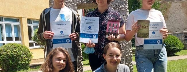 ZAHVALNICE SUDIONICIMA NACIONALNE RAZINE KVIZA “MREŽA ČITANJA”