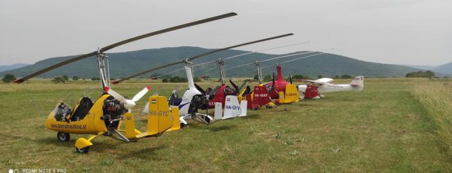 Žirokopteri na otočkom aerodromu