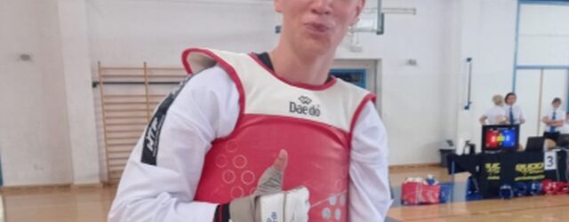 Ivan Žubrinić osvojio 3. mjesto na taekwondo prvenstvu Hrvatske 2021.