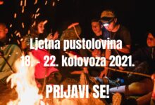 Outward Bound ljetni program 18. – 22. kolovoza 2021, za djecu i mlade iz obitelji korisnika sustava socijalne skrbi