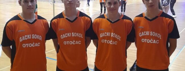 Ekipa”Gacki sokol”deveti na Državnom prvenstvu u badmintonu