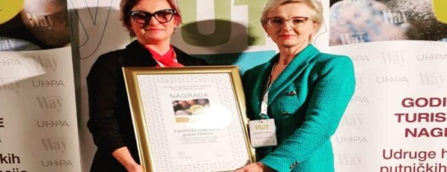 Turističkoj zajednici Grada Otočca nagrada za kreativnost i kvalitetu promotivnih kampanja u vrijeme pandemije