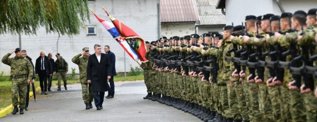 Predsjednik Milanović na obilježavanju 29. obljetnice gardijske brigade Vukovi