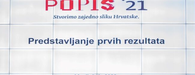 Prema Popisu stanovništva 2021., Hrvatska ima 3.888.529 stanovnika