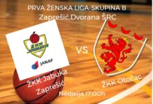 Košarkašice Otočca danas u gostima protiv ŽKK Jabuka Zaprešić