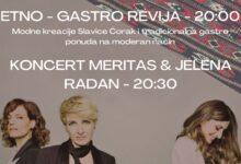 ETNO – GASTRO REVIJA/KONCERT MERITAS & JELENA RADAN