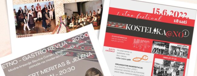 Etno dani u Otočcu i Ličkom Lešću