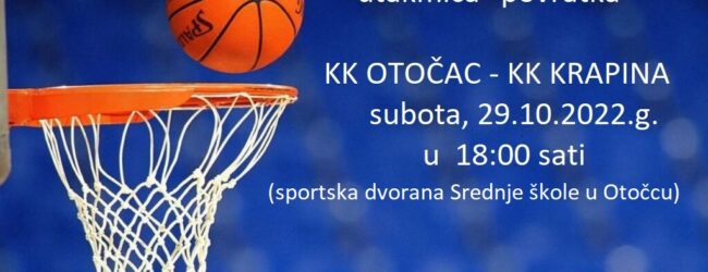 U subotu seniorska utakmica između KK Otočac i KK Krapina