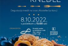 Degustacija knedli na izvoru Kostelke