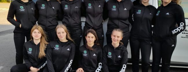 Ana Rafaela Orešković i Petra Rudelić sudjeluju na kontrolnom treningu HKS-a