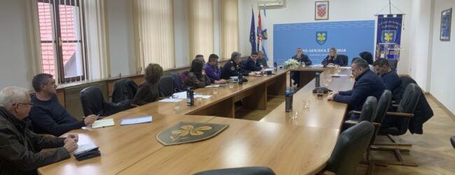Održana redovna sjednica Stožera civilne zaštite Ličko-senjske županije