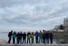 Planinari Gromovače na zahtjevnom usponu od Jablanca do Alana