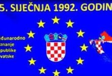 Čestitka župana Petryja povodom međunarodnog priznanja Republike Hrvatske