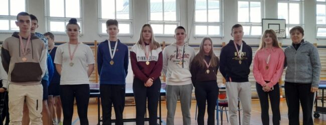 Srednja škola Otočac ima županijske prvakinje u stolnom tenisu