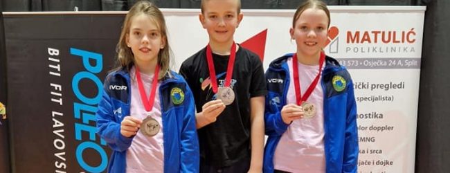 Tri bronce za TKD Gacka na Međunarodnom natjecanju “Dalmacija Kup 2023”